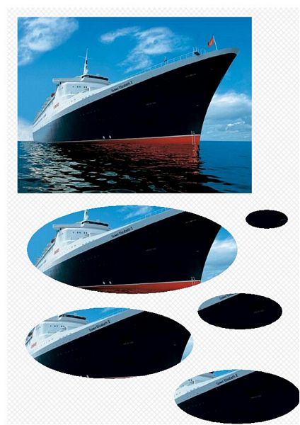 QE2 Image 2 Oval Stackers - 1 x A4 Page to DOWNLOAD